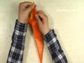 Origami Tiger Flower (page 1). YouTube Flower Video Tutorials