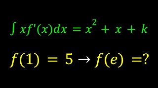 A Functional Equation with An Integral