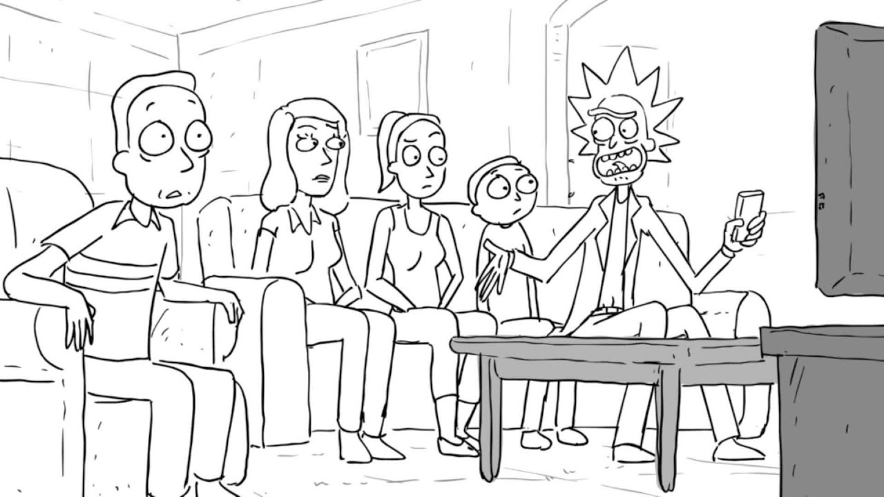 Rick and Morty Season 2 NYCC Animatic | Rick and Morty | Adult Swim