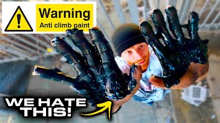 Anti Climb Paint Vs Parkour - Does It Work?! 🇬🇧