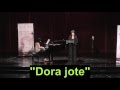 Endri Sina - "Dora jote" ("Your hand") per soprano dhe piano - sop. Maria Prifti
