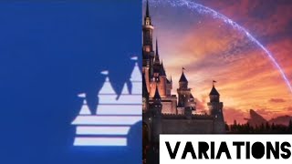 Walt Disney Pictures Logo Variations