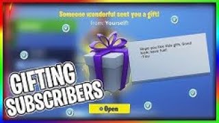 🔴 GIFTING SUBSCRIBERS FREE SKINS LIVE IN FORTNITE!
