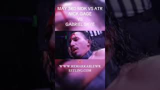 Remarkable Wrestling Cream Of The Crop Promo Gabe Skye Vs Nick Gage