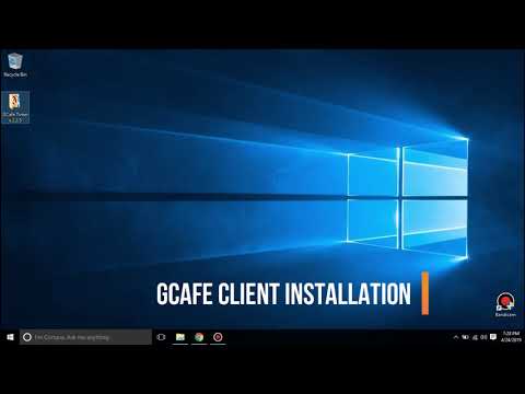 Gcafe Timer Server&Client Download with Installation Tutorial