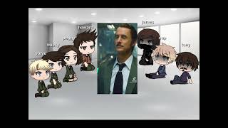 Engruspast Steve Bucky Howard Peggy React To The Futurept1 Mcu Avengers - Captain America