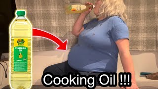 Drinking a LITRE of Cooking Oil