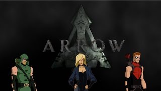 Arrow (Season 3 intro, animated)
