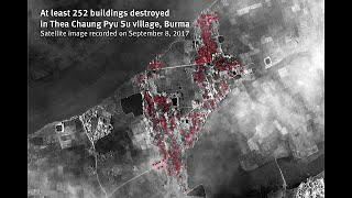 Myanmarlı Budistler Arakanlıların boşalttığı köyleri ateşe veriyor