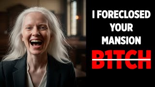 I Owned The Bank My Aunt Tried To Steal Grandpas House I Foreclosed On Her Mansion