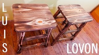 DECORADO DE MUEBLES CON FUEGO EL COMO SE HACE - (Trucos Secretos Carpinteria) LUIS LOVON