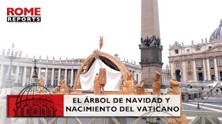 Pocas horas para la inauguración del árbol de Navidad y Nacimiento del Vaticano