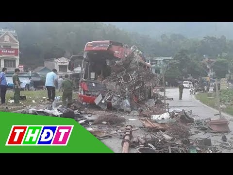 Xuất hiện clip về tai nạn giao thông kinh hoàng ở Hòa Bình | THDT