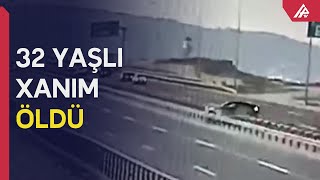 Bakı dairəvi avtomobil yolunda dəhşətli qəza - APA TV