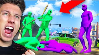 Grün Vs Lila Gang Krieg In Gta 5 Online