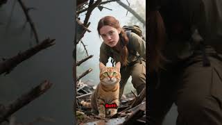 Seekor Kucing Terjun Payung