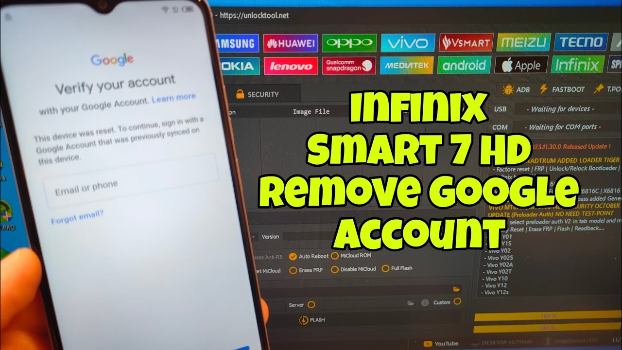Infinix Smart 7 HD (x6516), Remove Google Account, Infinix Smart 7 HD (x6516), Remove Google Account,