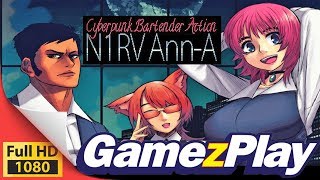 N1Rv Ann-A Trouble In False Paradise Cyberpunk Bartender Action Short Teaser Trailer