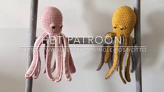 Otto de Octopus handmade by juf Sas gratis haakpatroon deel 2