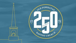 Worship with us! Livestream of February 14, 2021- 250th Anniversary Monthly Celebration - February