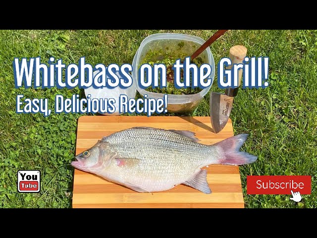 Watch Easy Whitebass Recipe on the Grill! on YouTube.