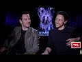 X-Men Days of Future Past Interview! Jackman photobombs Fassbender & McAvoy!  - Beyond The Trailer