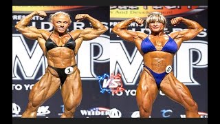 Biggest Muscular Marja Lehtonen Vs Vilma Caez