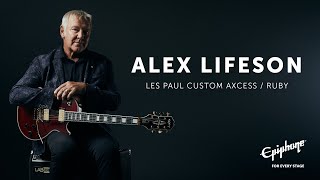 Alex Lifeson Introduces the 2023 Les Paul Custom Axcess