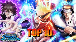 Top 10 Des Perso Les Plus Fort De Naruto Storm Connections
