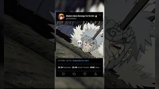Madara Took Revenge For Izuna Uchiha Tobirama Vs Izuna And Madara Naruto Edo Tensei