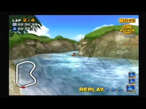 Super Monkey Ball 2 - Monkey Boat - Flower Garden Side - 34....