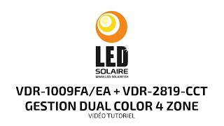 Vdr1009Faea Dual Color Avec Tel.vdr2819-Cct Gestion 1 A 4 Zones