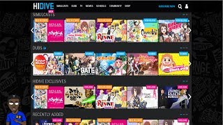 Review:HIDIVE Anime Streaming Website from Sentai Filmworks