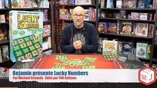 Benjamin présente Lucky Numbers - Martelle Jeux