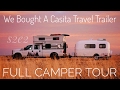 Our New Casita Travel Trailer || Full Camper Tour