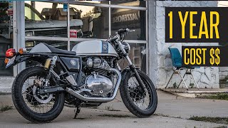 Royal Enfield Continental GT650 // 1 Year Cost of Ownership