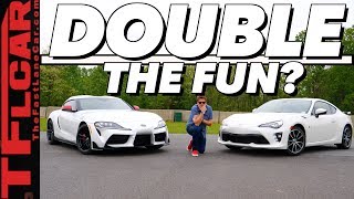 Is The New 2020 Toyota Supra More Than a Rebadged BMW Z4? We COMPARE it to the Toyota 86 To Find Out