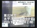 東北地方太平洋沖地震 44分前 なまずの異常行動【学校法人 西沢学園】