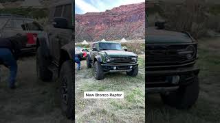 Ford Bronco Raptor Camping in Moab, Utah with The Bronco Nation - #shorts