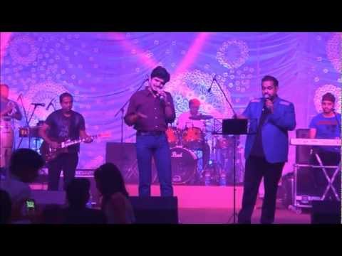 Shankar Mahadevan and Srinivasa Sarma(Tollywood singer) on a...