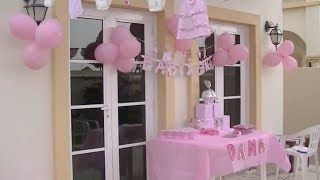 Ideas de Decoración para un Baby Shower de Niña (Colaborativo Pink Day)