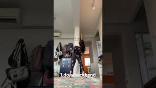 How To Do A Backbend While Walking