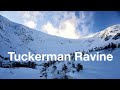 Skiing Tuckerman Ravine in February // Right Gully
