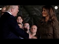 WATCH Trump awkwardly shakes Melanias hand in public