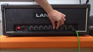 Laney Aor50 Series Ii Amp Head Demo And Controls Runthrough