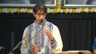 Vocal recital by Shri Sounak Chattopadhyay
