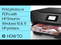 How to print a photo or PDF using the HP Smart app in Windows 10 & 11 | HP Smart | HP Support