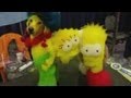 Colourful canine: The dog that looks like Marge, Bart and Lisa Simpson