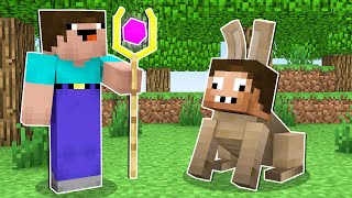 Нуб Превратил Про В Кролика Майнкрафт ! Нубик И Про Троллинг Ловушка В Minecraft Дак Плей