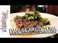 Pan-Seared Tuna with Avocado, Soy, Ginger, and Lime - Adventures in Everyday Cooking